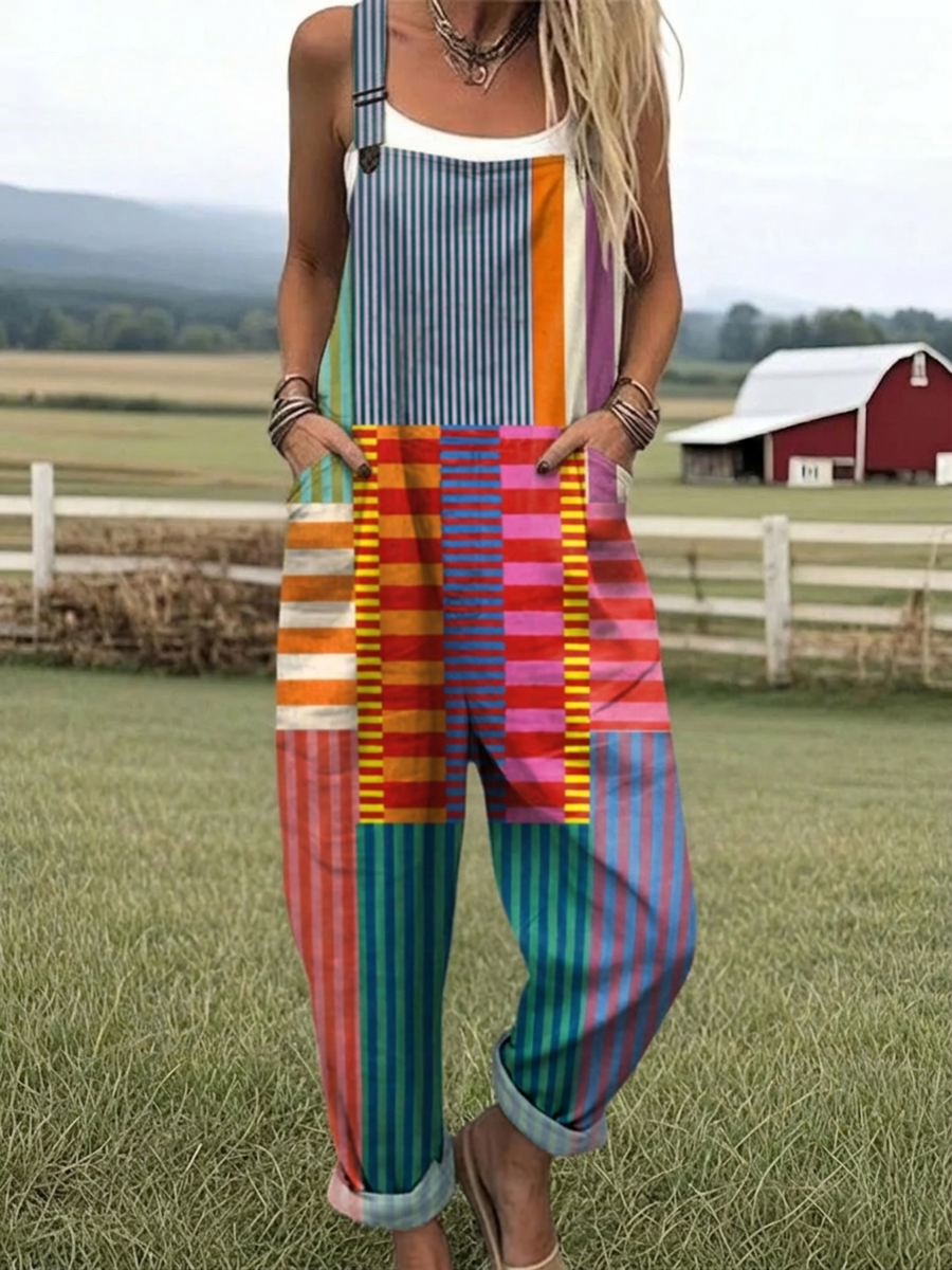 Rosalie™ | Stripe Jumpsuit