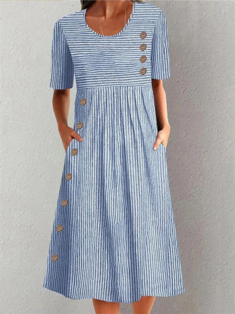 Síle | The Classic Summer Stripe Dress
