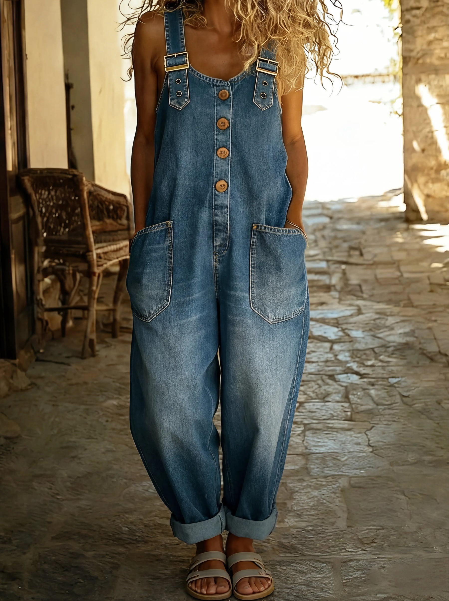 Clodagh | The Everyday Denim Jumpsuit