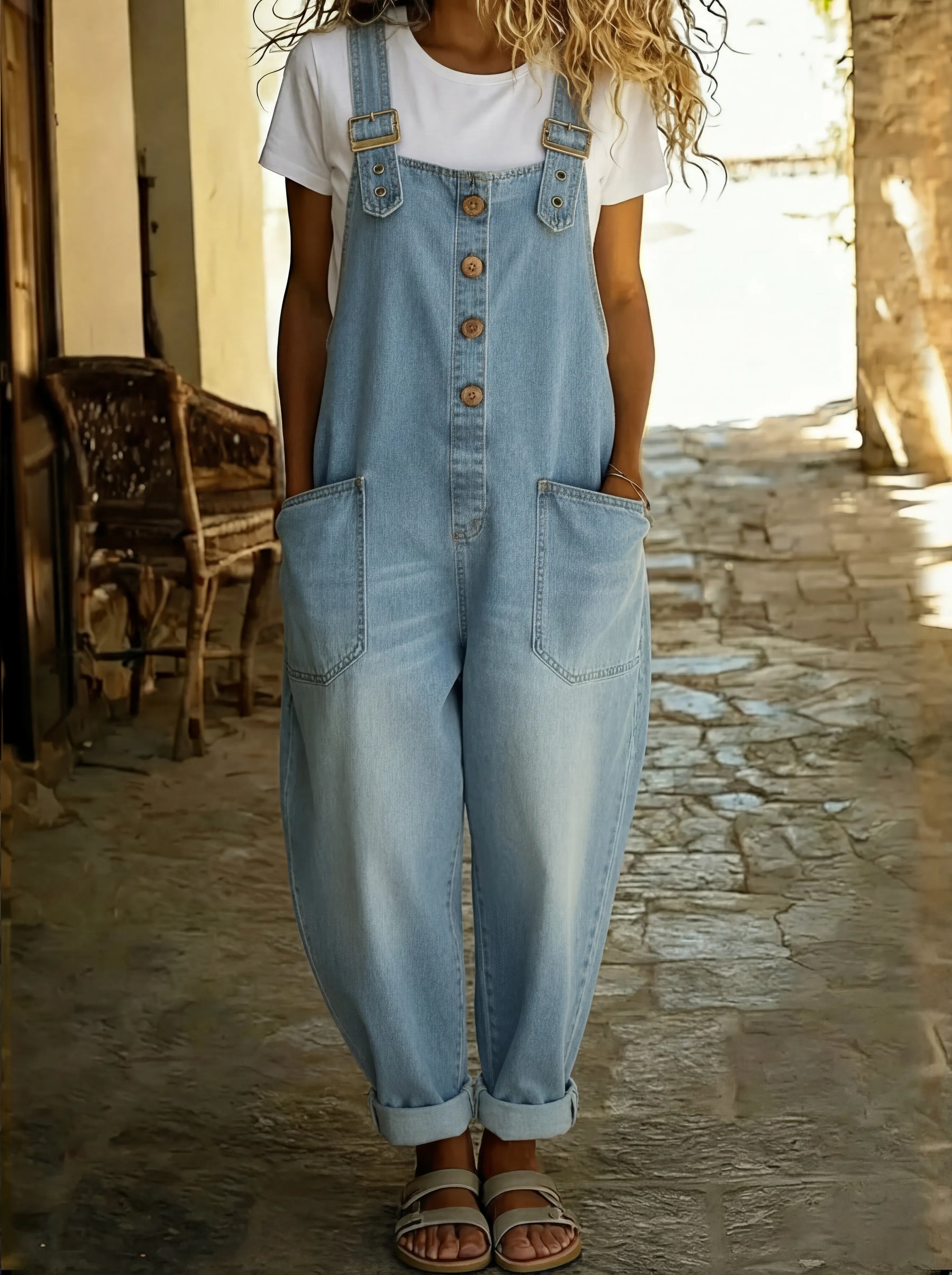 Clodagh | The Everyday Denim Jumpsuit
